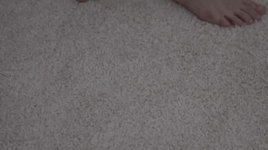 Blonde teen gets double penetrated by friends