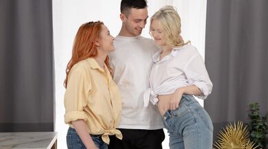 Hotties try anal instead of checkers