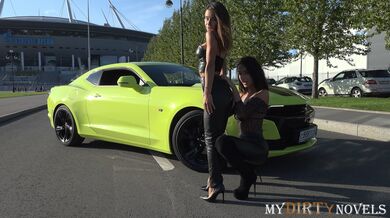 Two buttholes for one thick penis