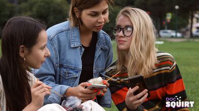Nerdy Blonde Books a Squirting Session