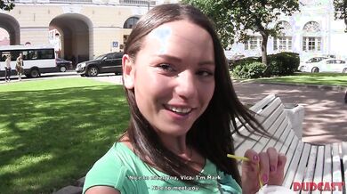 Guy penetrates slender Russian GF